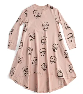 360 skull mask dress