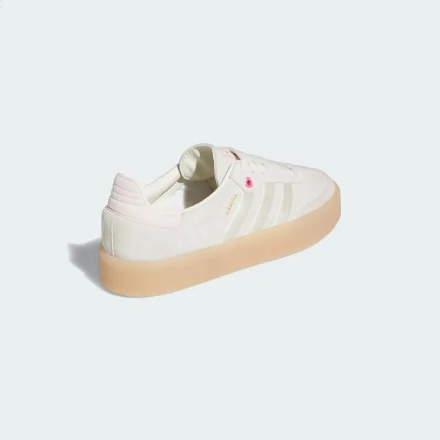 Adidas women's sambae (valentine's day 2024/ cream/ ivory/ ivory/ pink fusion) sizes 5-12 id1104