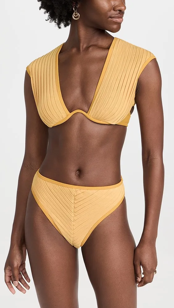 Andrea Iyamah   Pura High Rise Bikini Bottoms 