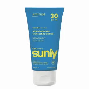 Attitude Sunly Sunscreen 150g SPF 30 - Unscented  - Clement