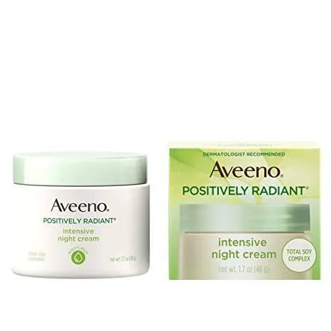 Aveeno radiant intensive night cream 1.7oz