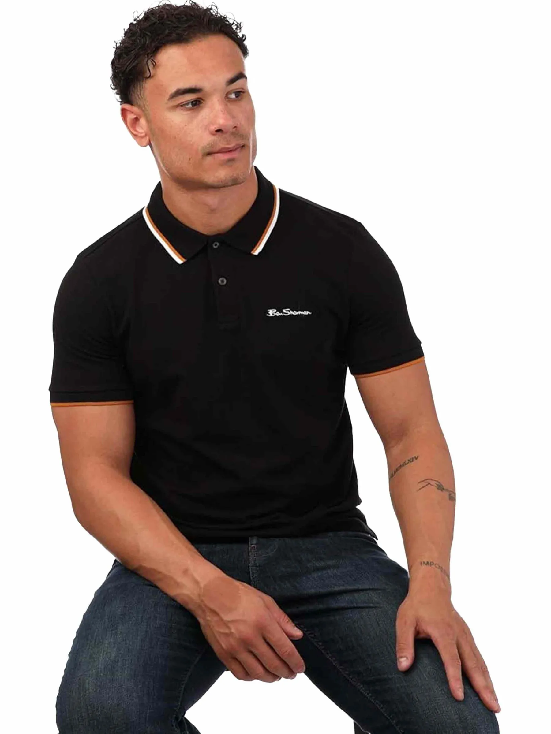 Ben Sherman | Mens Tipped Polo Shirt