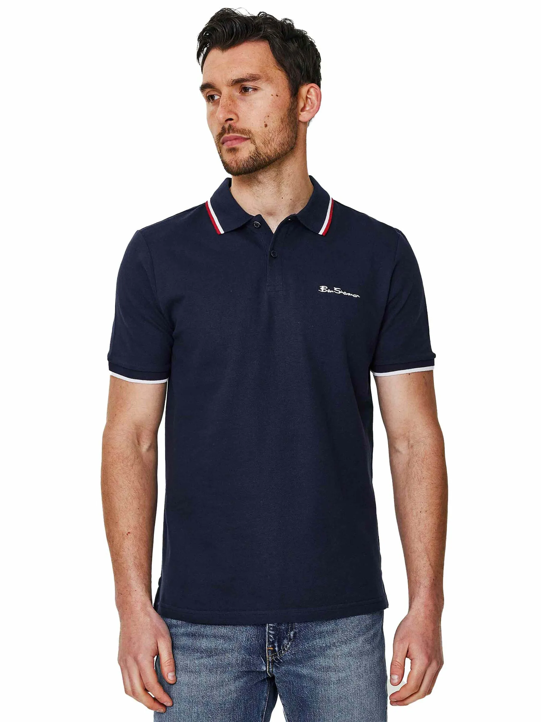 Ben Sherman | Mens Tipped Polo Shirt