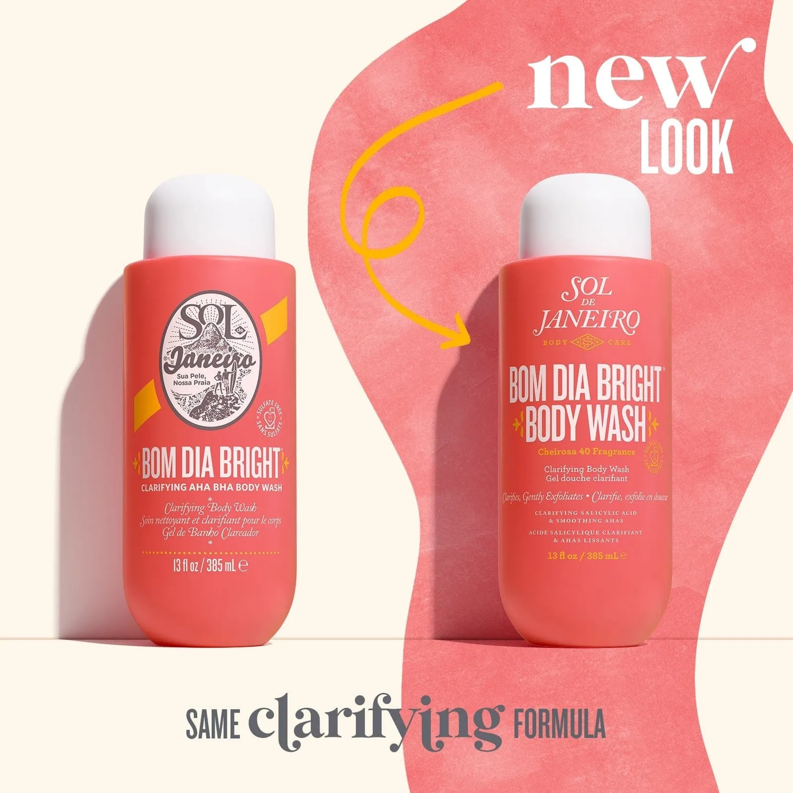 Bom Dia Bright Clarifying AHA BHA Body Wash