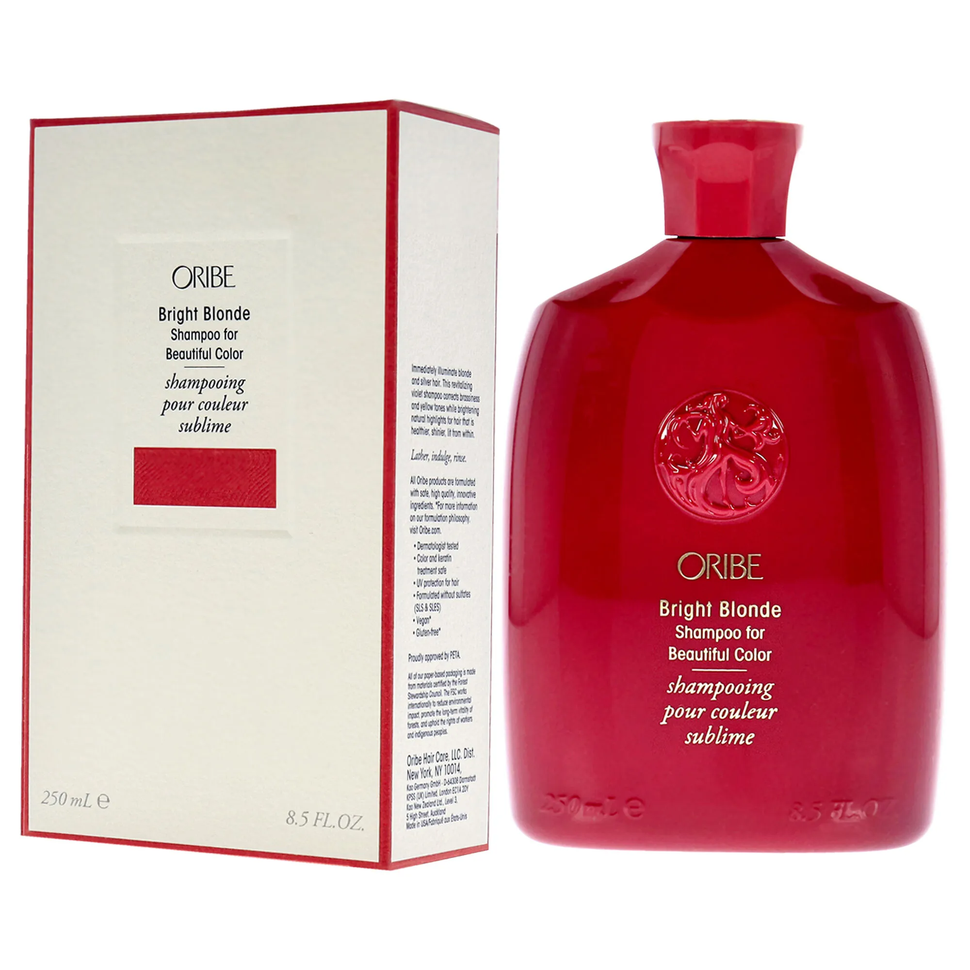 Bright Blonde Shampoo for Beautiful Color by Oribe for Unisex - 8.5 oz Shampoo