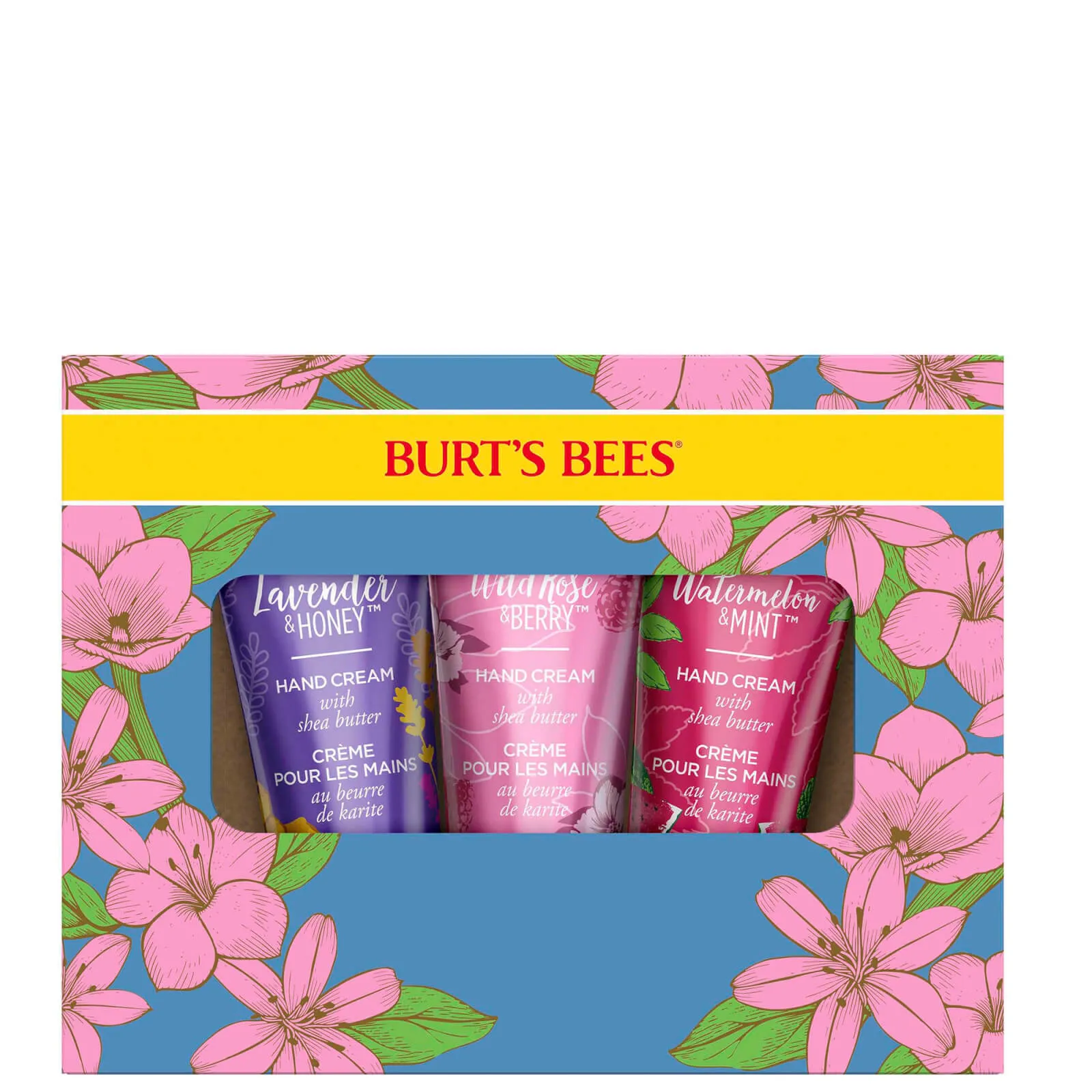 Burt's Bees Hand Cream Trio Gift Set