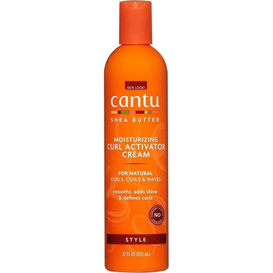 Cantu Shea Butter For Natural Hair Moisturizing Curl Activator Cream, 12oz (355ml)