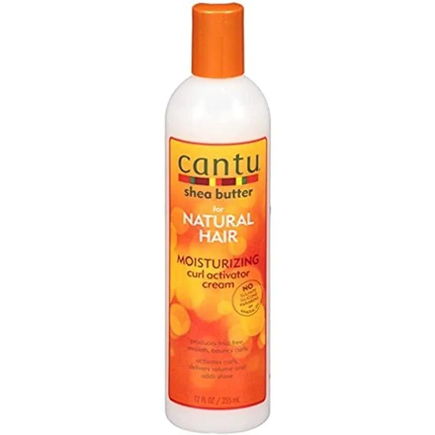 Cantu Shea Butter For Natural Hair Moisturizing Curl Activator Cream, 12oz (355ml)