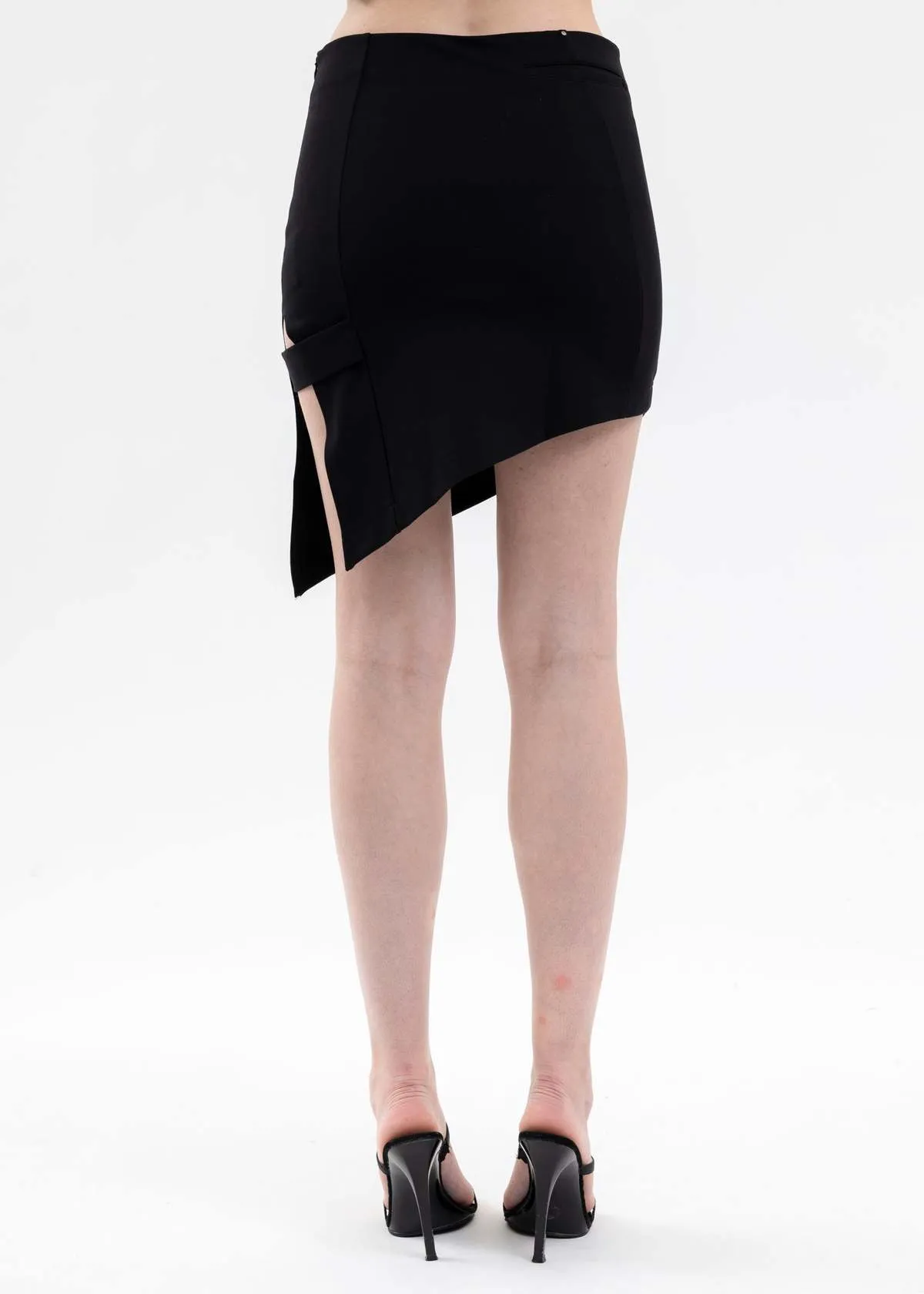 CAVALANCHE JERSEY SKIRT - BLACK