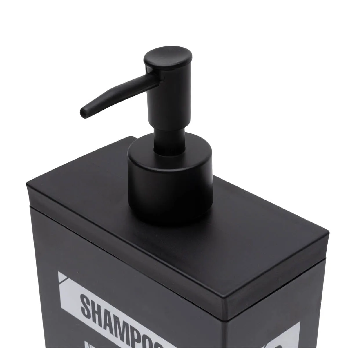 CI / P-SHAMPOO DISPENSER BLACK | Bodega