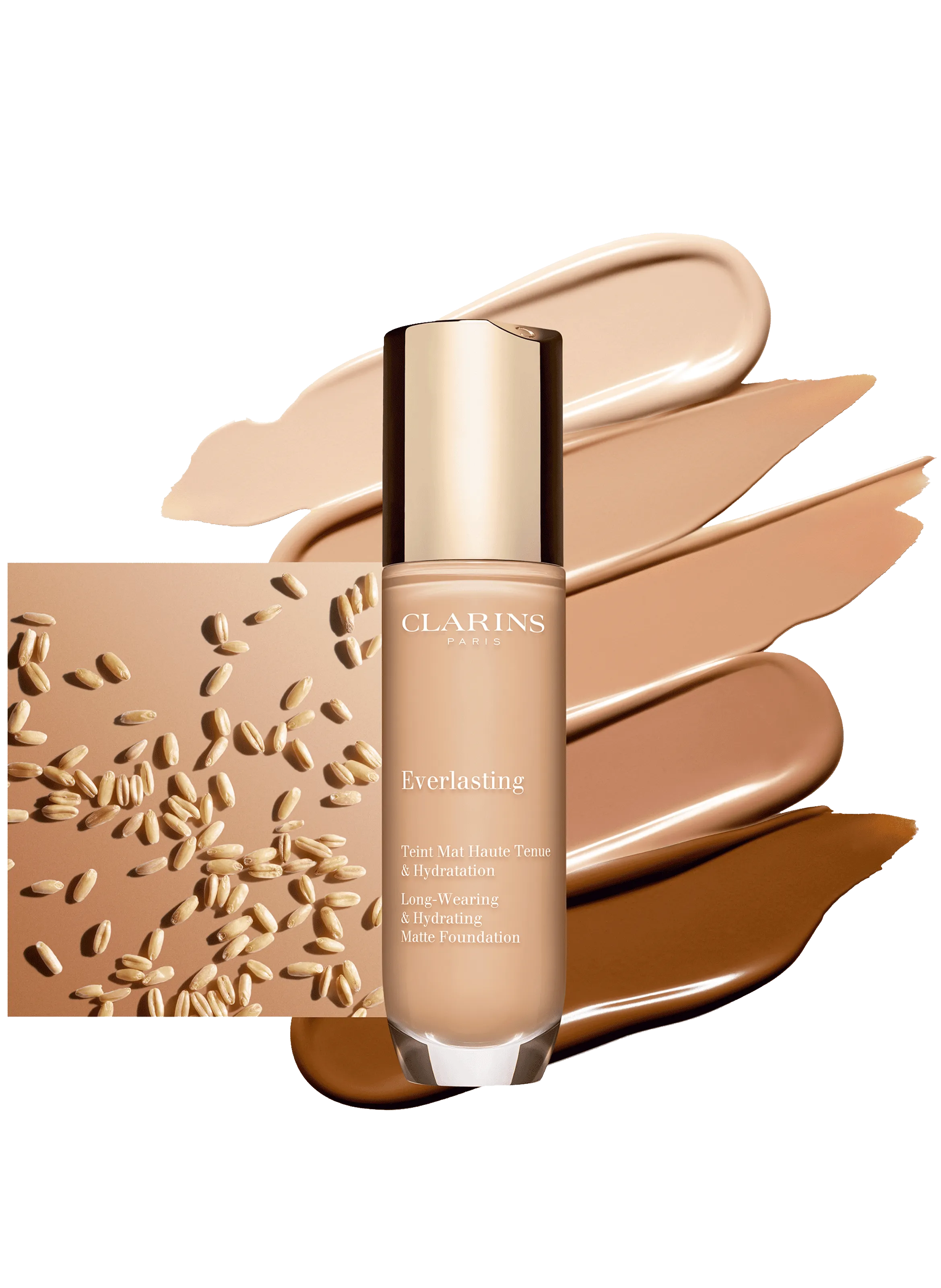 CLARINS  Everlasting Long-Wearing amp; Hydrating Matte Foundation - Beige