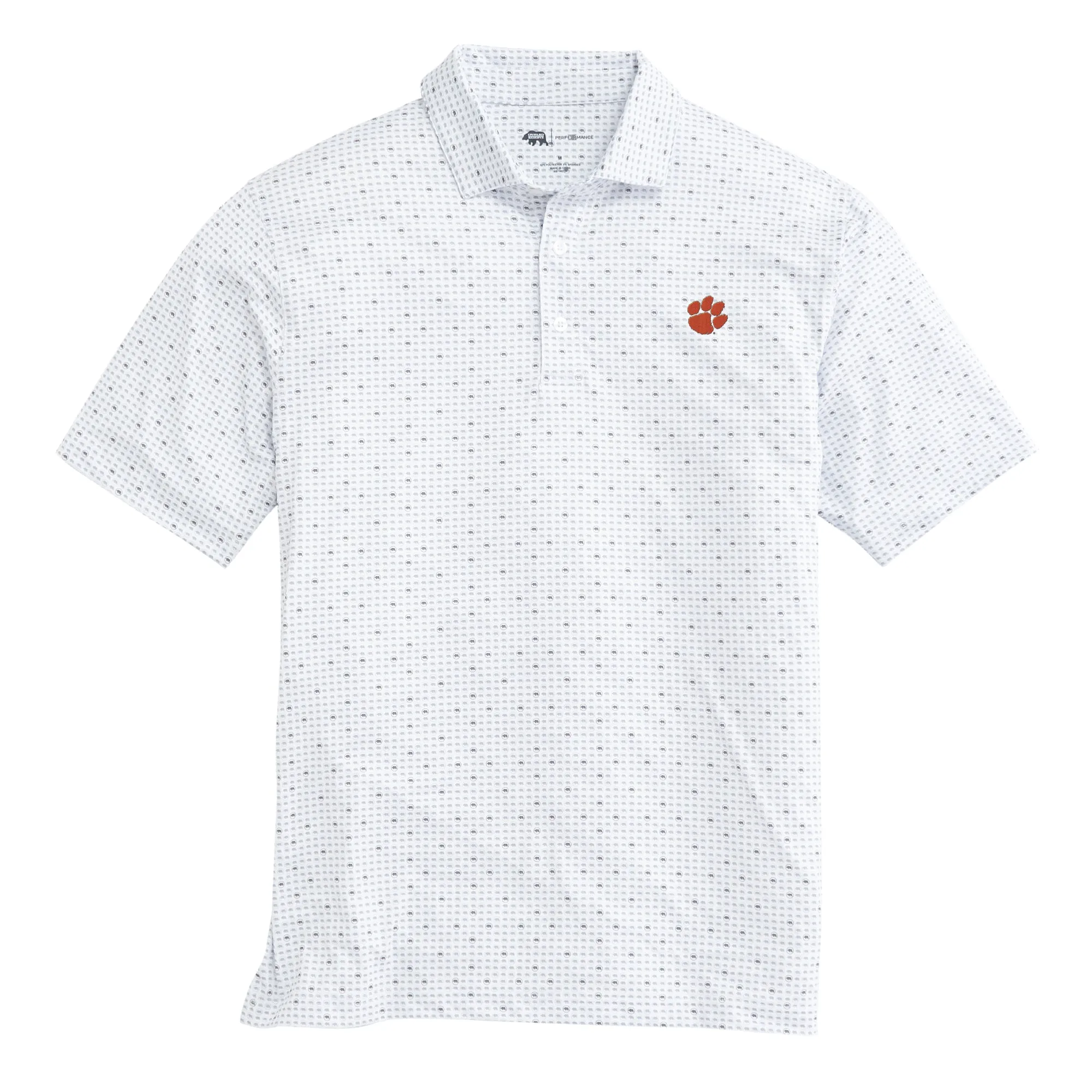 Clemson Tour Logo Printed Performance Polo