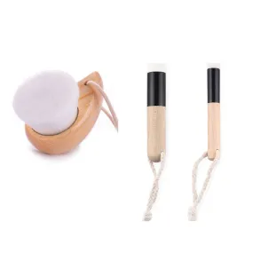 Comma Style Brush Facial Skin Brush +Nose Pore Cleanser Brush + Flat Top Brush Facial Deep Cleansing Skin Care Tool