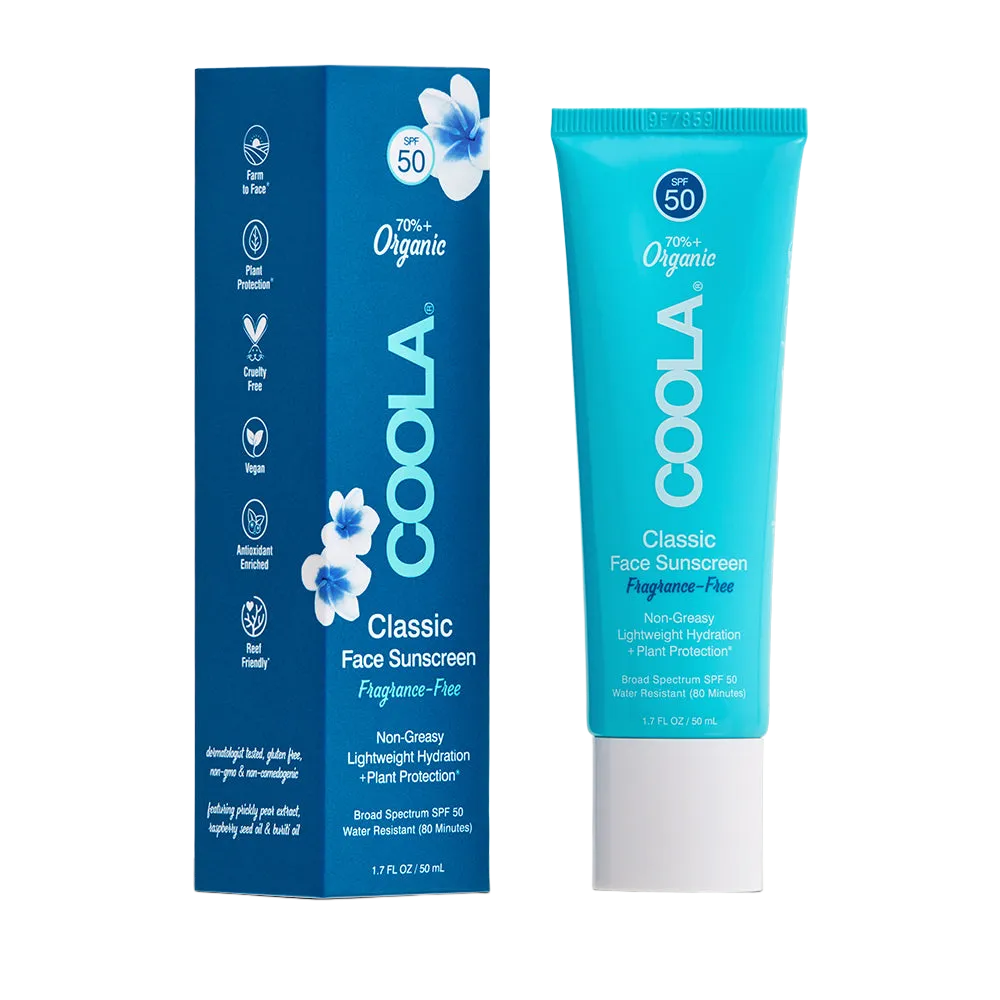 COOLA Classic Face Lotion SPF 50 - Fragrance Free