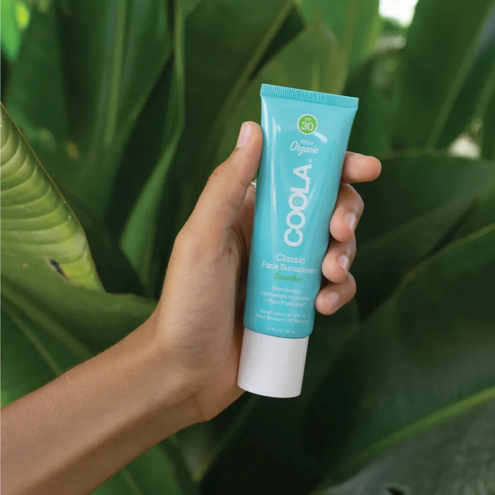 COOLA Classic Face Organic Sunscreen Lotion Cucumber SPF30