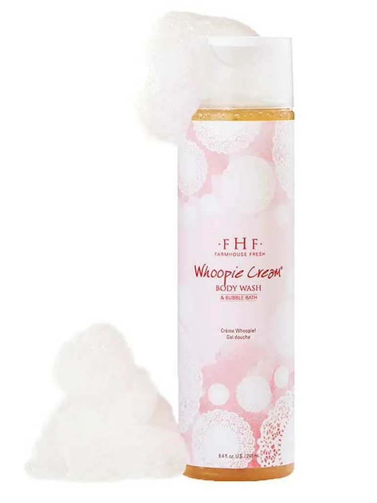 Cream Body Wash and Bubble Bath