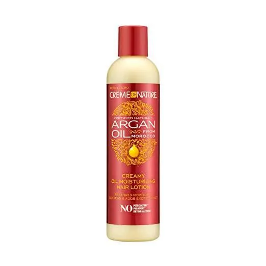 Creme Of Nature Argan Oil Creamy Oil Moisturizing Hair Lotion, 8.45oz