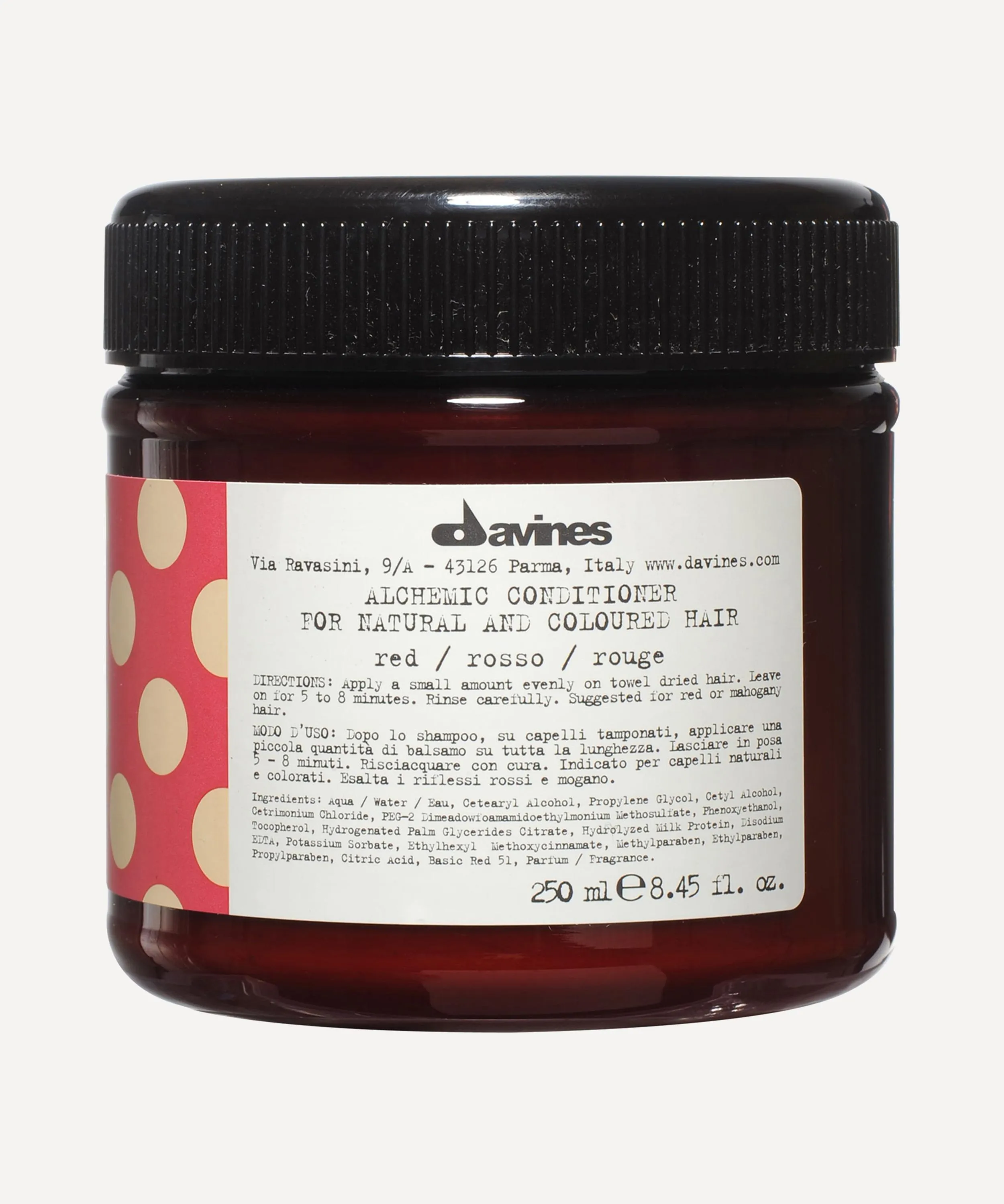 Davines Alchemic Conditioner in Red 250ml