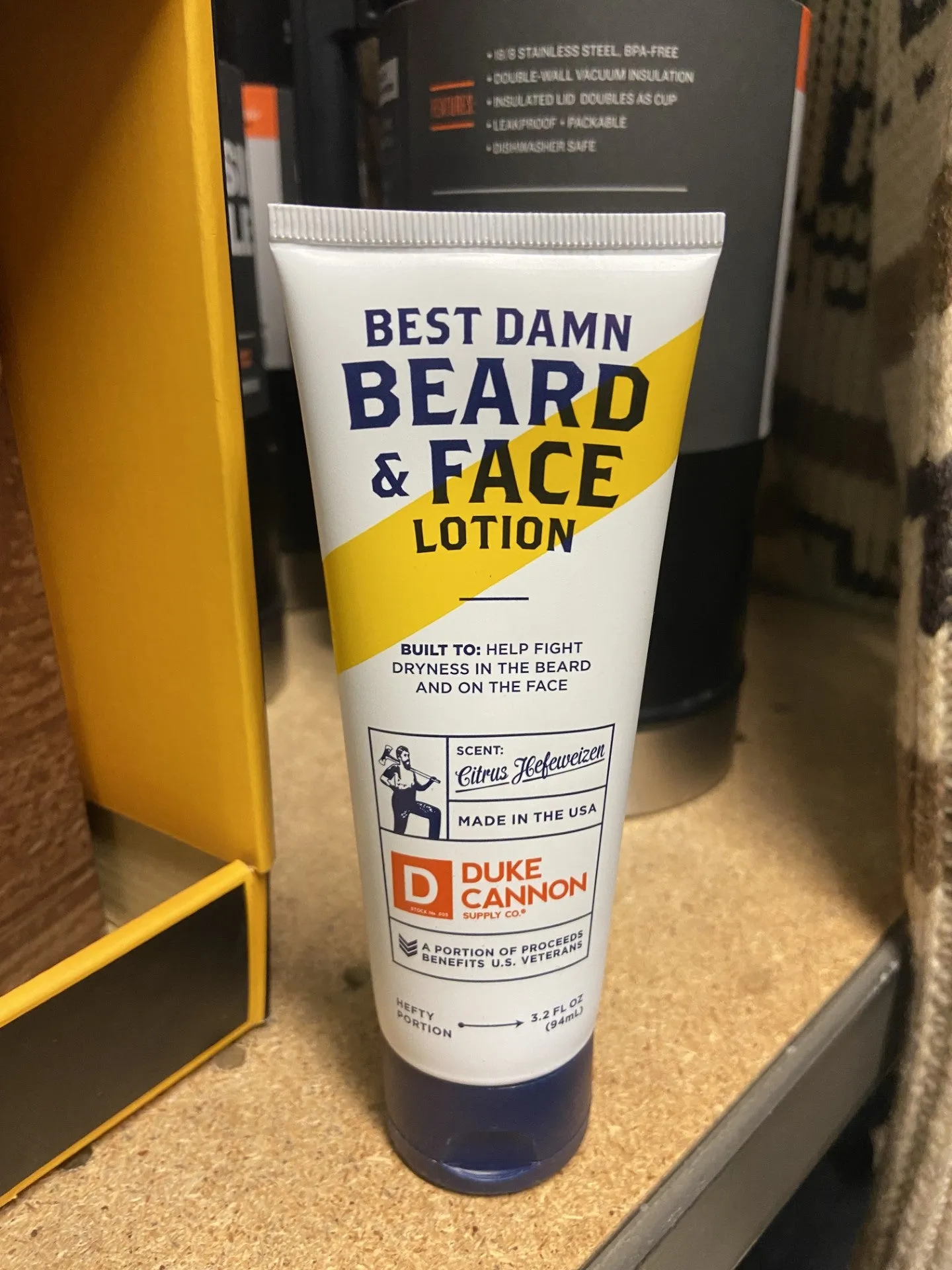 Duke Cannon Best Damn Beard and Face Lotion