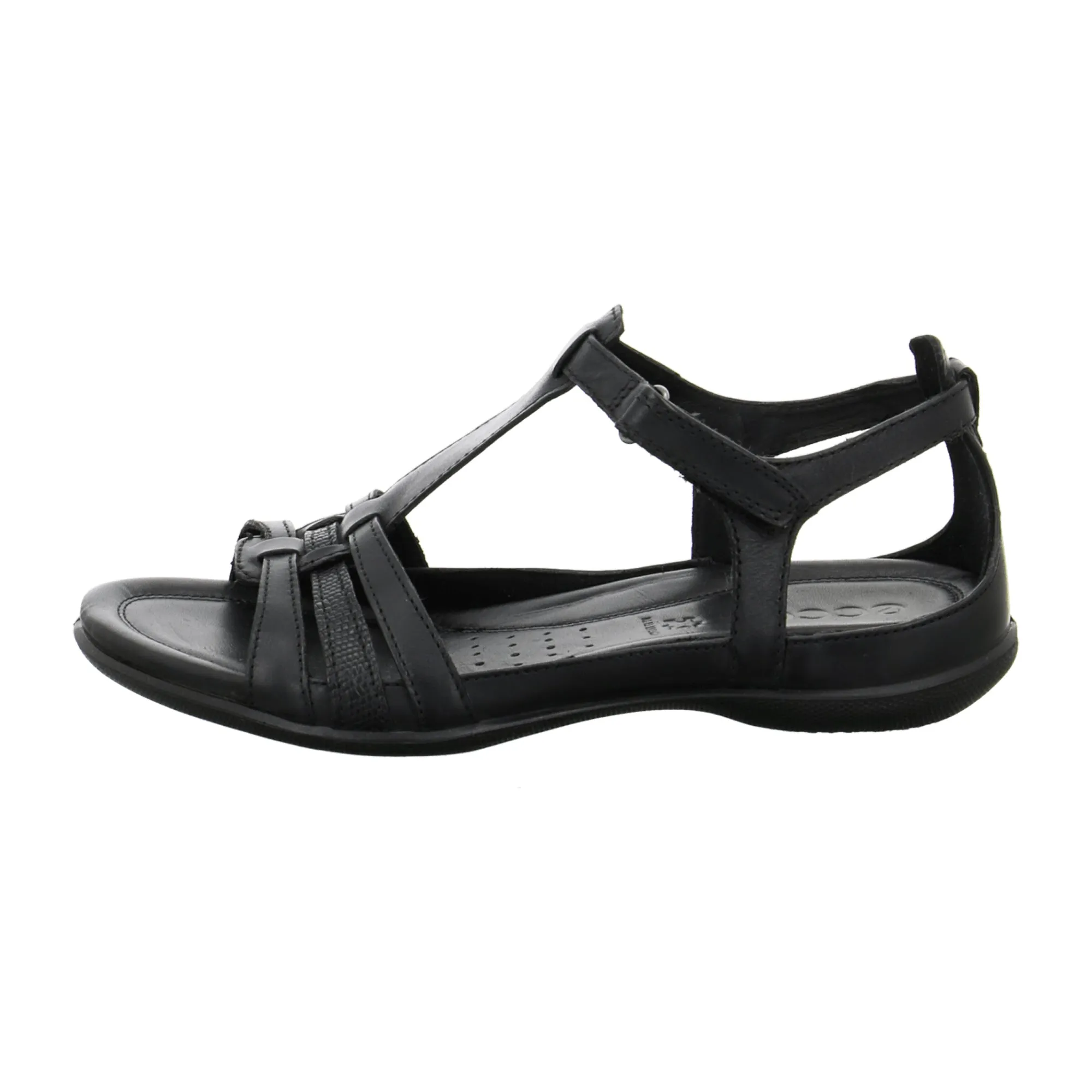 Ecco Flash Black Women's Sandals - Elegant & Durable in Classic Black