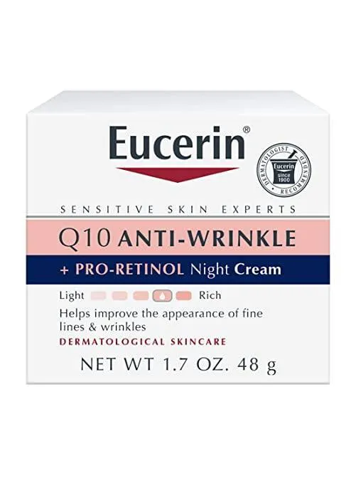 Eucerin Q10 Anti-Wrinkle Night Cream 1.7oz