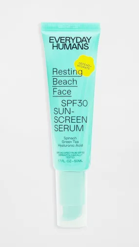 Everyday Humans   Resting Beach Face SPF30 Sunscreen Serum 