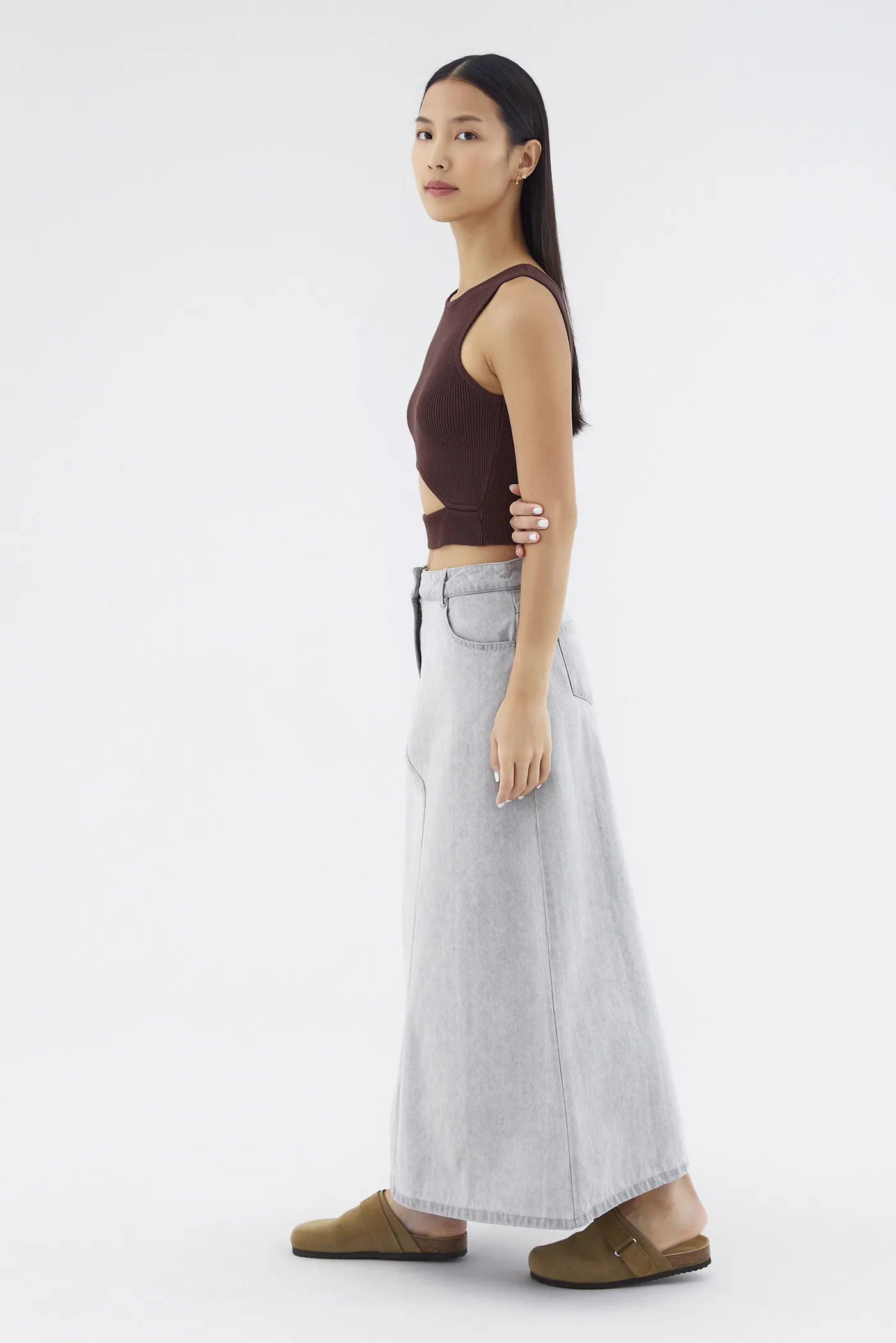 Felisca Cut-Out Crop Tank