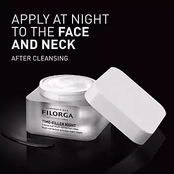 FILORGA TIME-FILLER NIGHT - Anti-ageing anti-wrinkle night cream 50ml | Kaleidoscope