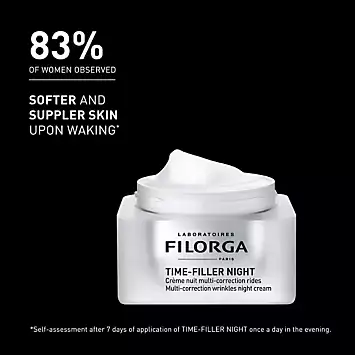 FILORGA TIME-FILLER NIGHT - Anti-ageing anti-wrinkle night cream 50ml | Kaleidoscope