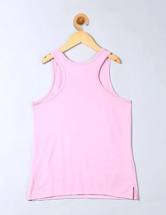 GAP Girls Pink Graphic Tank