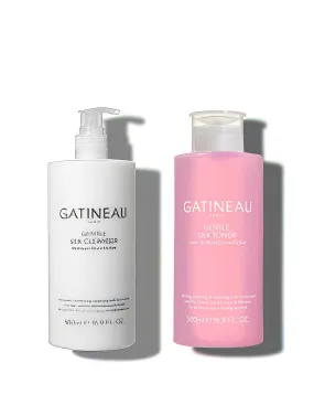 GATINEAU Gentle Silk Cleanser and Toner Duo (Worth 90 GBP) | Simply Be