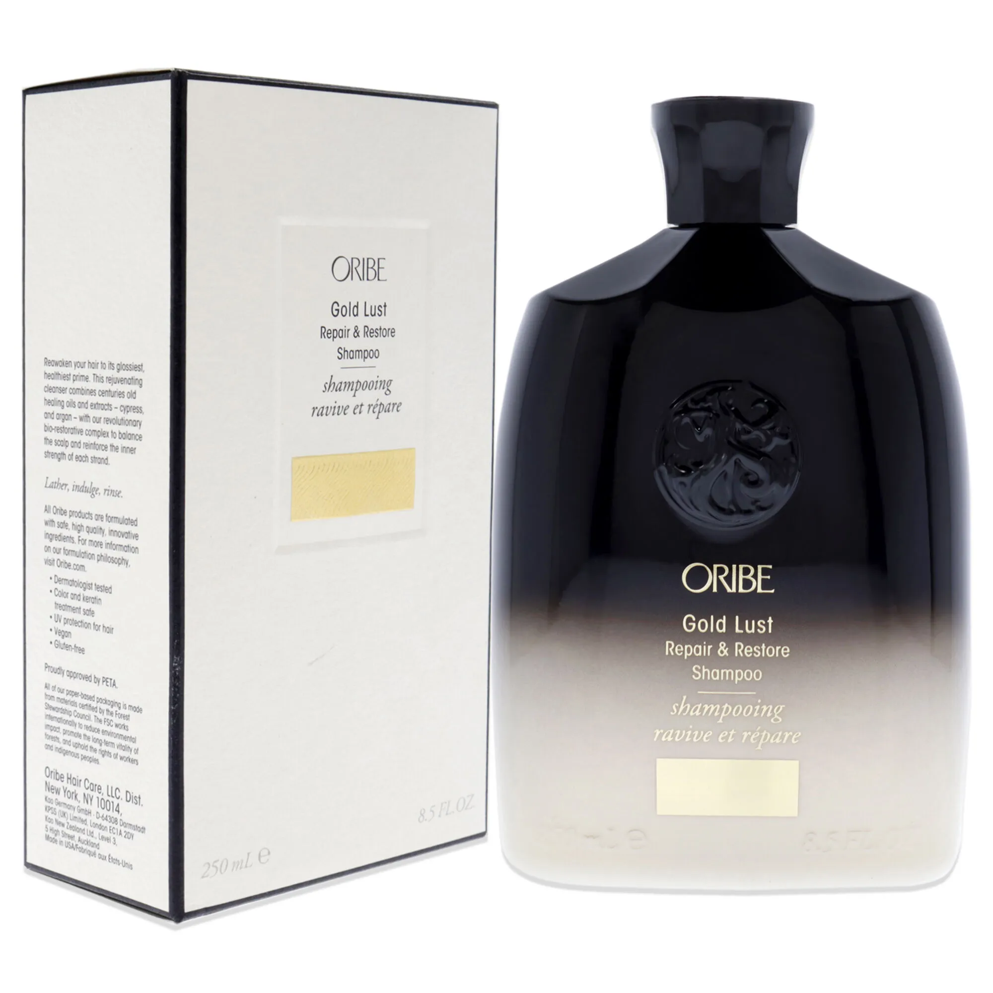 Gold Lust Repair and Restore Shampoo by Oribe for Unisex - 8.5 oz Shampoo