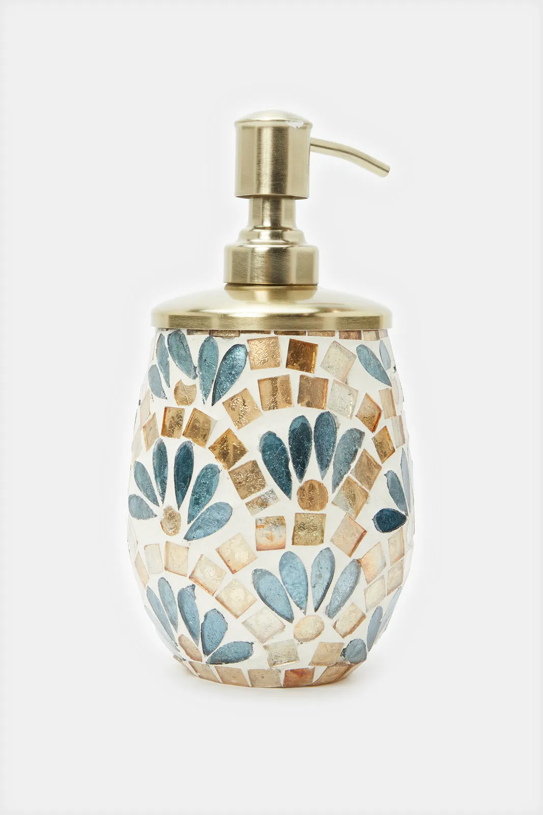 Gold Mosaic Lotion Dispenser