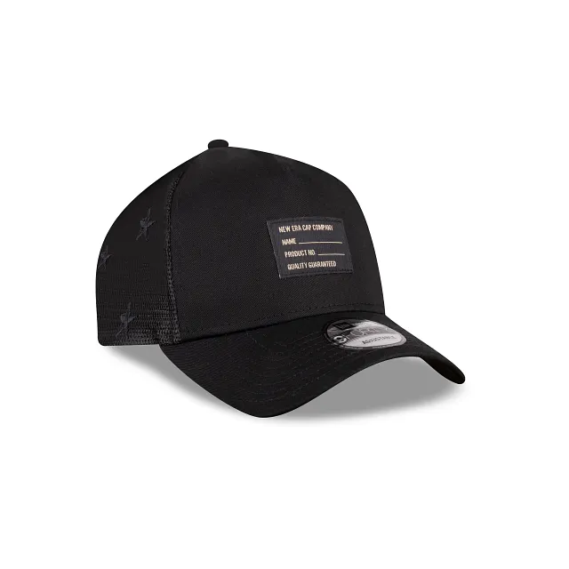 Gorra New Era Foundation Essentials 9FORTY Strapback Negra