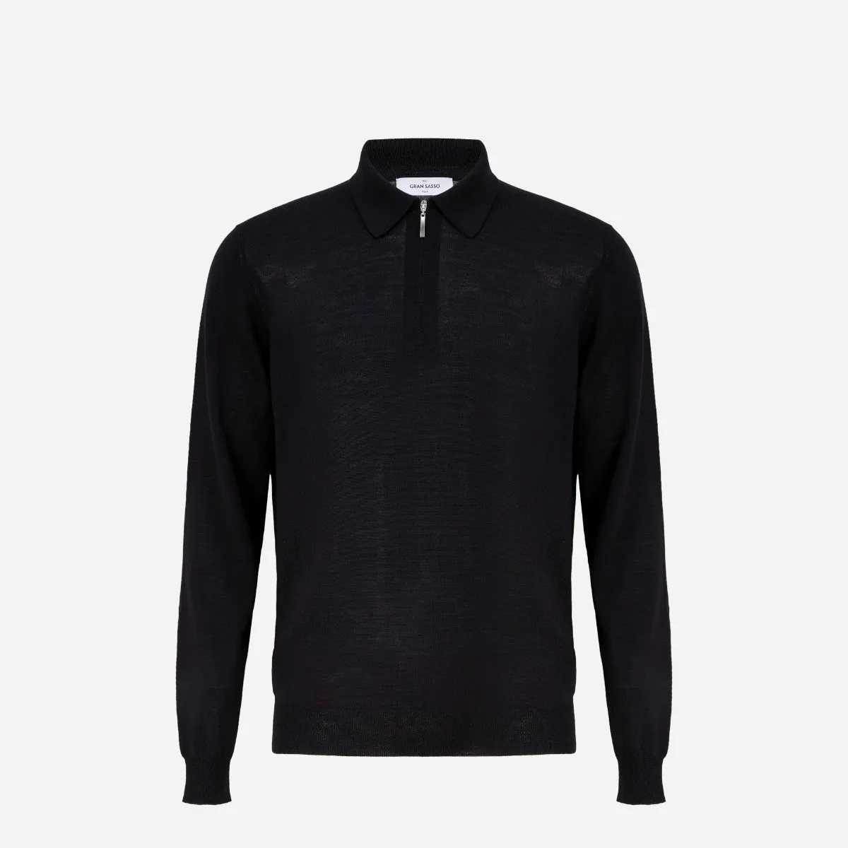 GRAN SASSO   Half Zip Cashmere Polo 