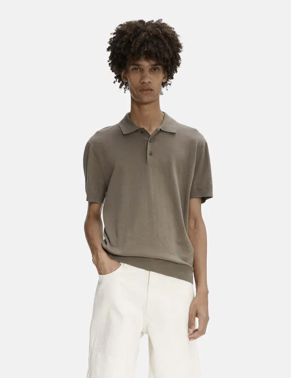 Gregoire New Polo Shirt - Khaki Brown