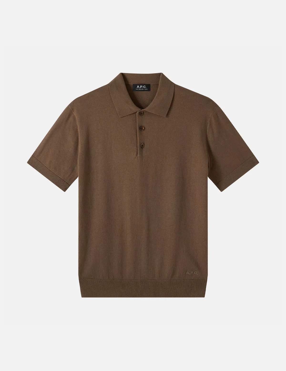 Gregoire New Polo Shirt - Khaki Brown