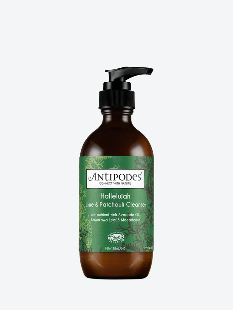 Hallelujah lime & patchouli cleanser