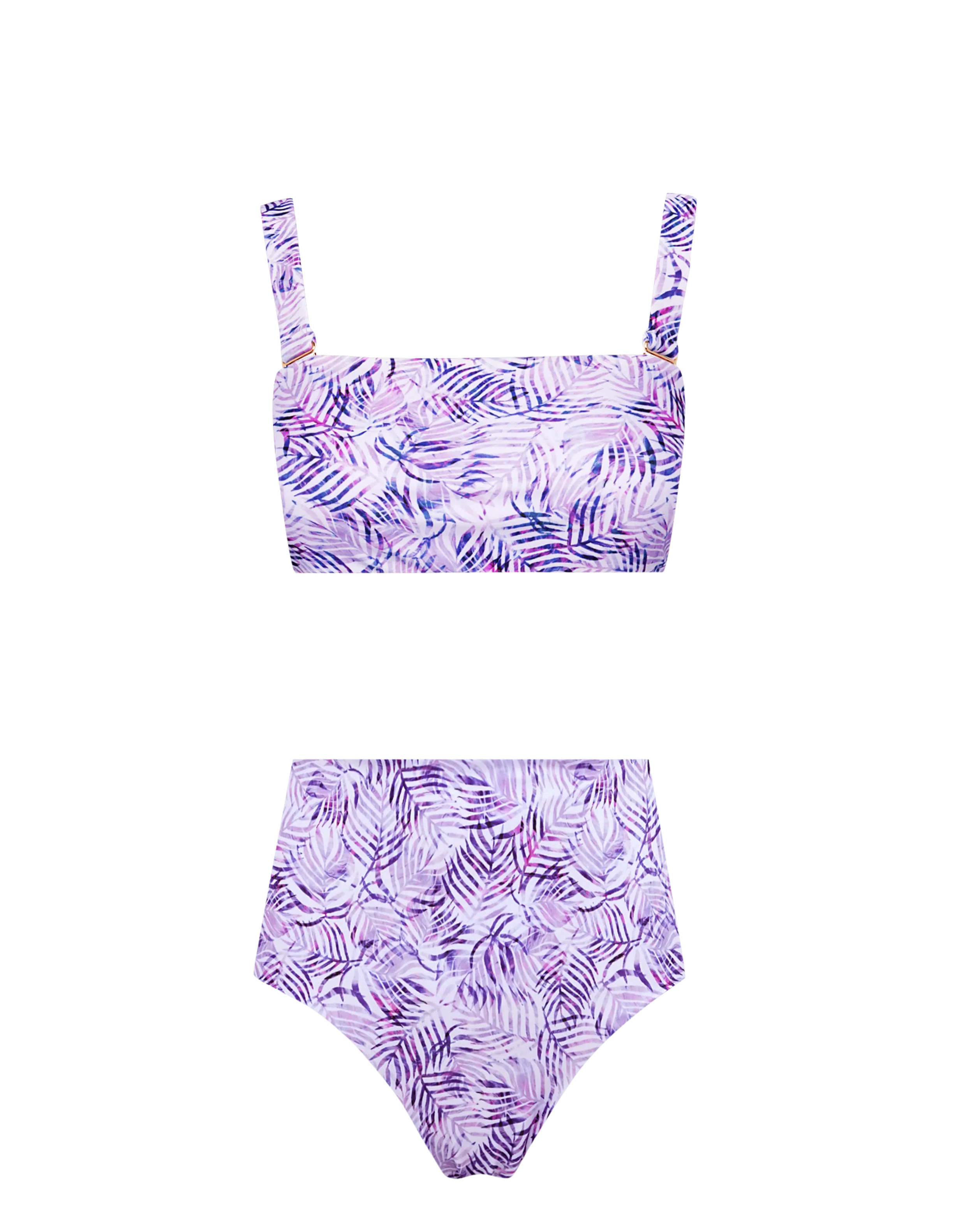 Hibiscus 8-in-1 Ruffled Bikini Set