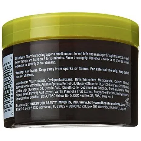 Hollywood Beauty Argan Oil Hydrating Hair Mask 7.5oz