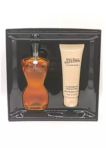 Jean Paul Gaultier Classique 2 Piece Set - Eau de Toilette 100ml & Body Lotion 75ml | Kaleidoscope