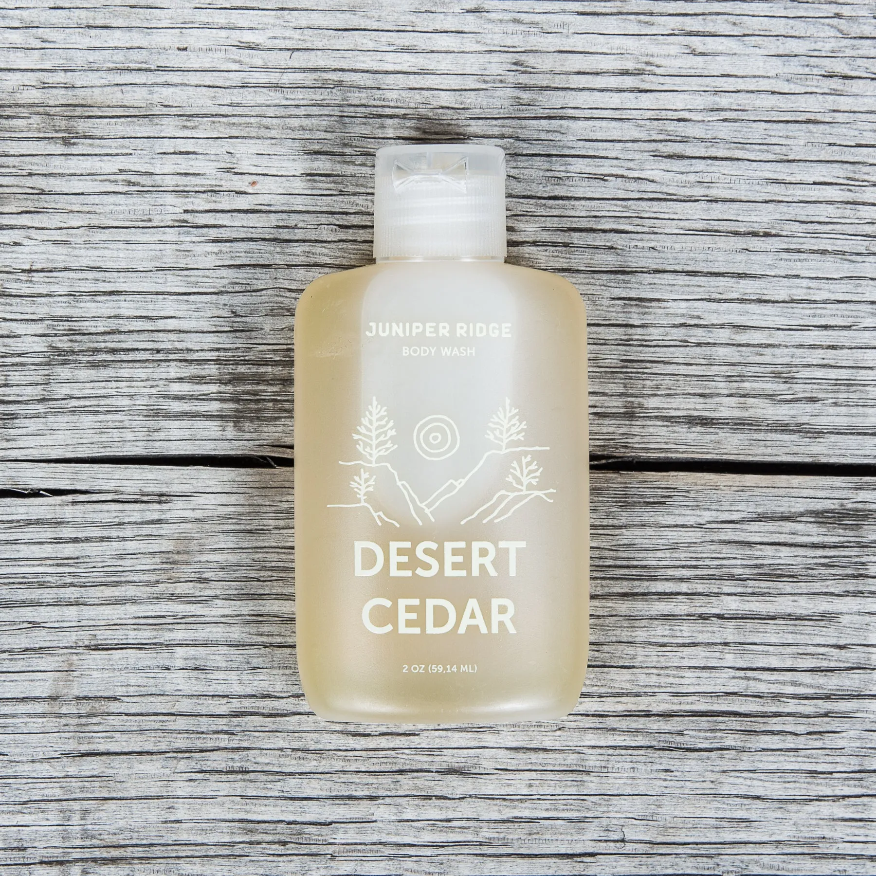 Juniper Ridge Organic Body Wash Desert Cedar 2oz