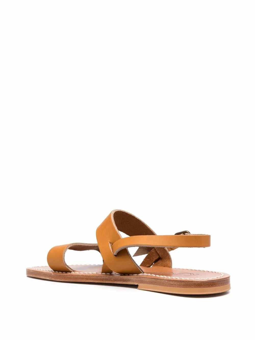 K Jacques St Tropez    K Jacques St Tropez Barigoule Leather Flat Sandals