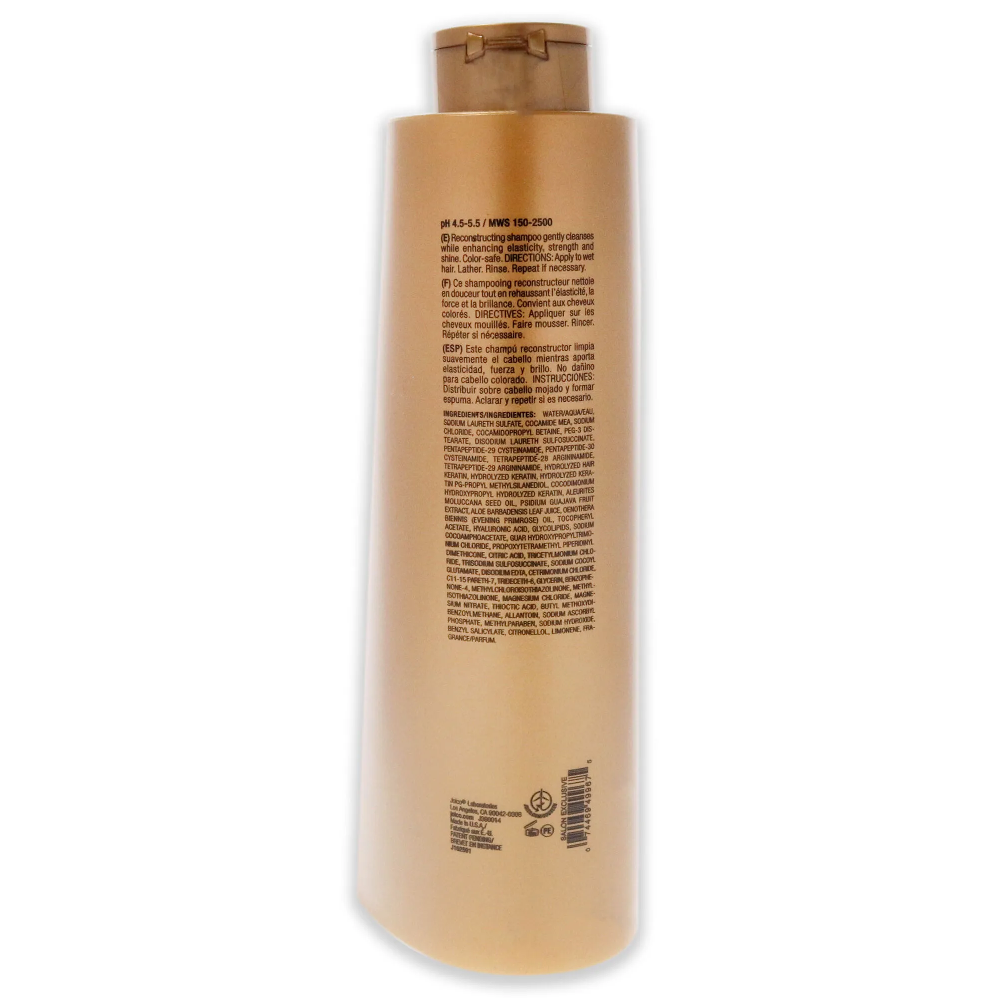 K-Pak Shampoo To Repair Damage by Joico for Unisex - 33.8 oz Shampoo