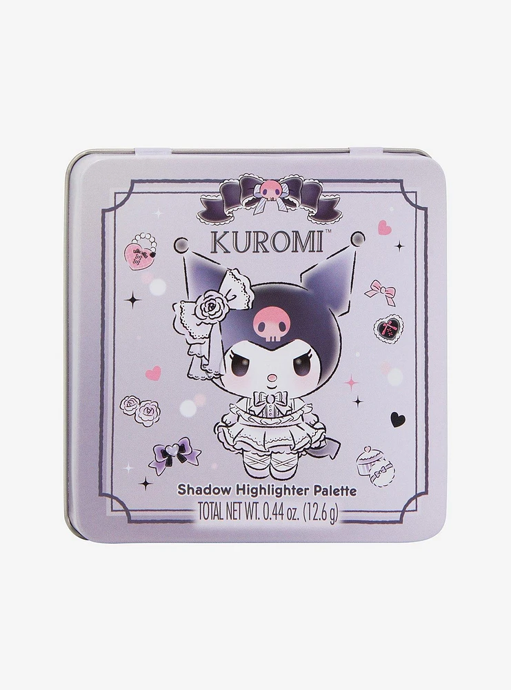 Kuromi Dress-Up Eyeshadow & Highlighter Palette