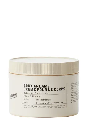 LE LABO Basil Body Cream 250ml -                         -                     -                