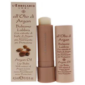 Lip Balm - Argan Oil by LErbolario for Unisex - 0.15 oz Lip Balm