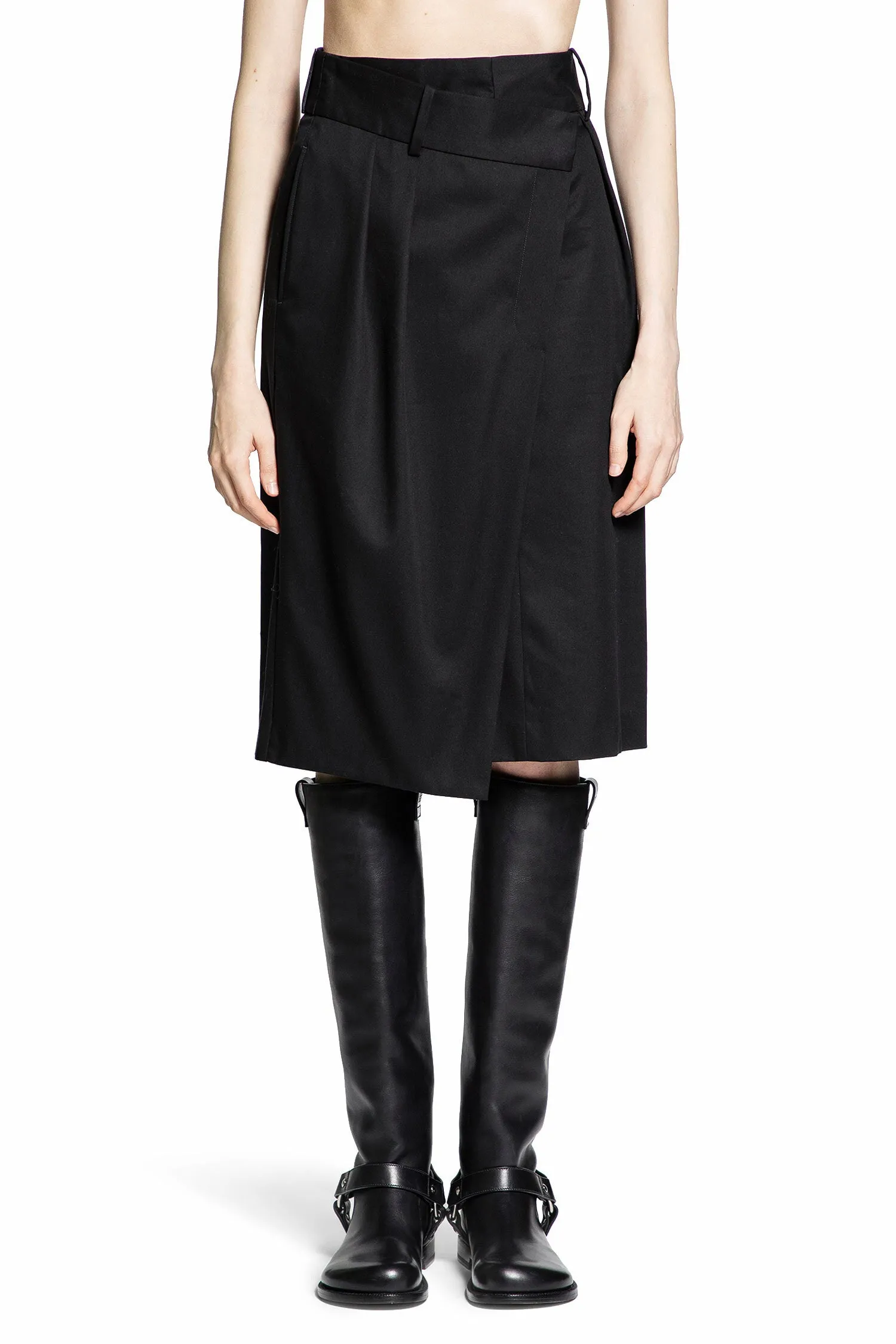 loewe wrapped skirt