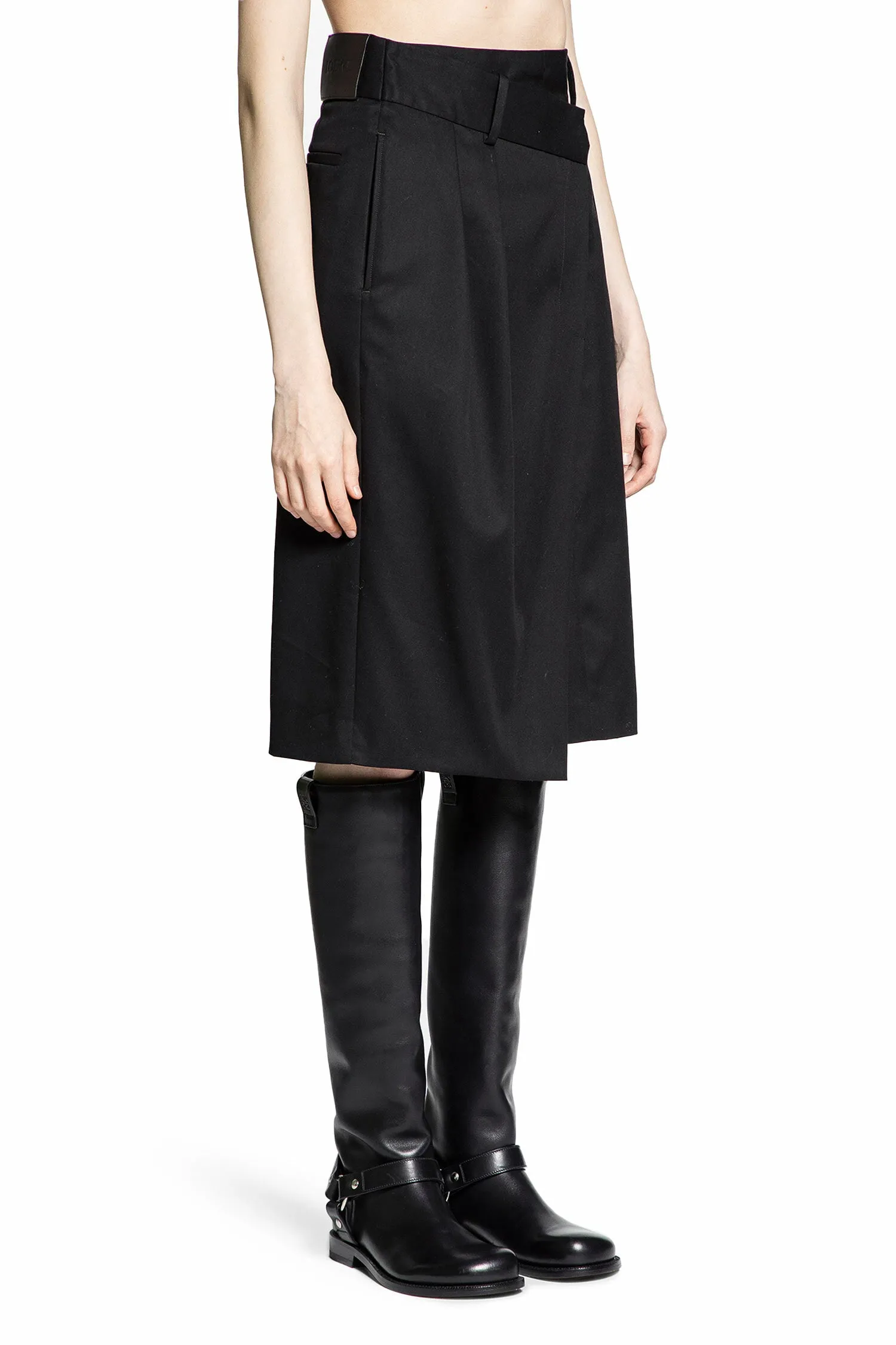 loewe wrapped skirt