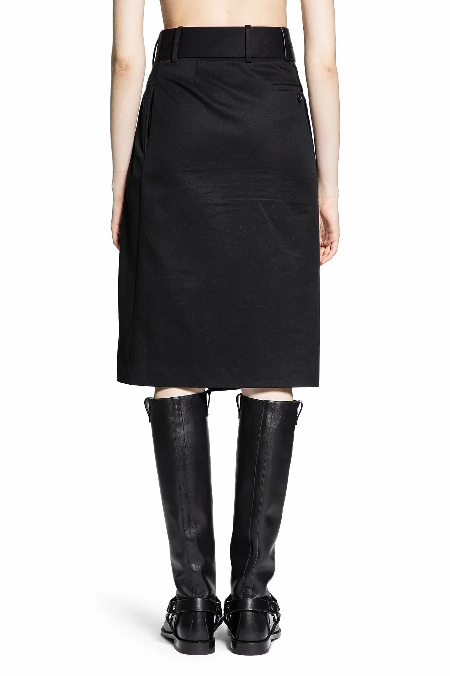 loewe wrapped skirt